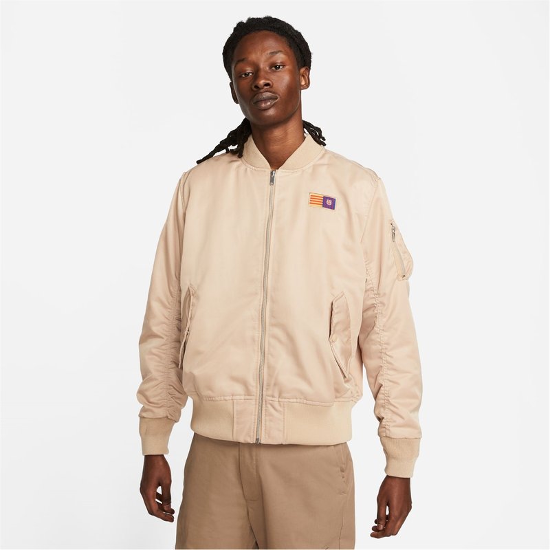 Nike Barcelona Mens Punk Bomber Jacket