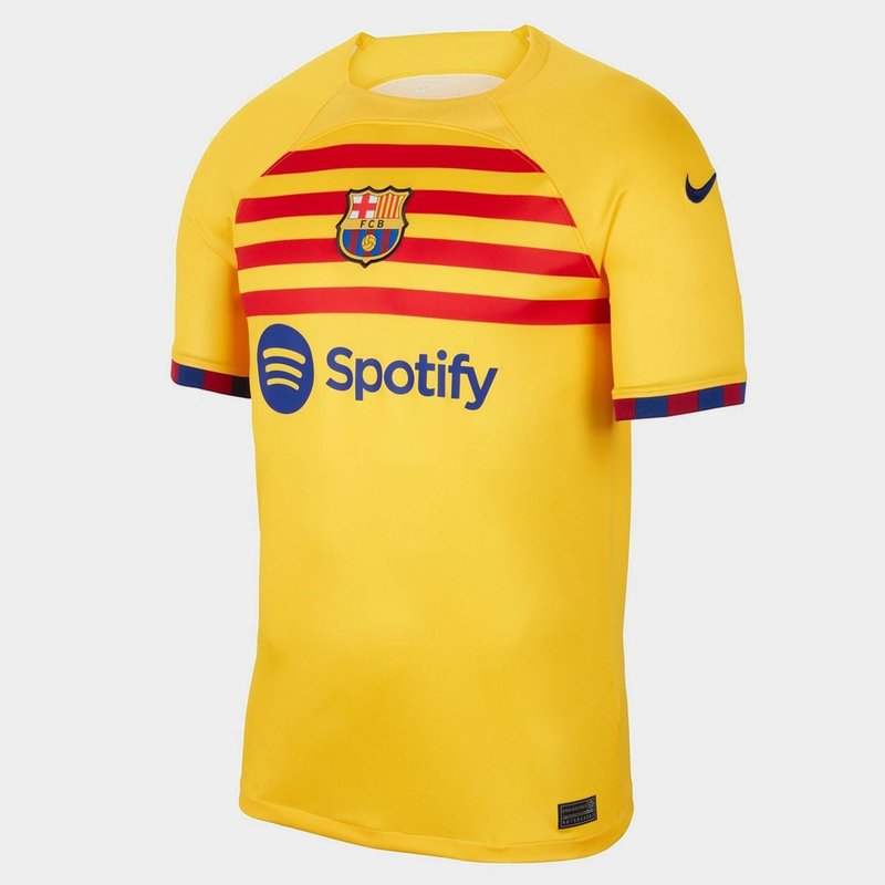 Nike Barcelona Fourth Senyera Shirt 2023 2024 Adults