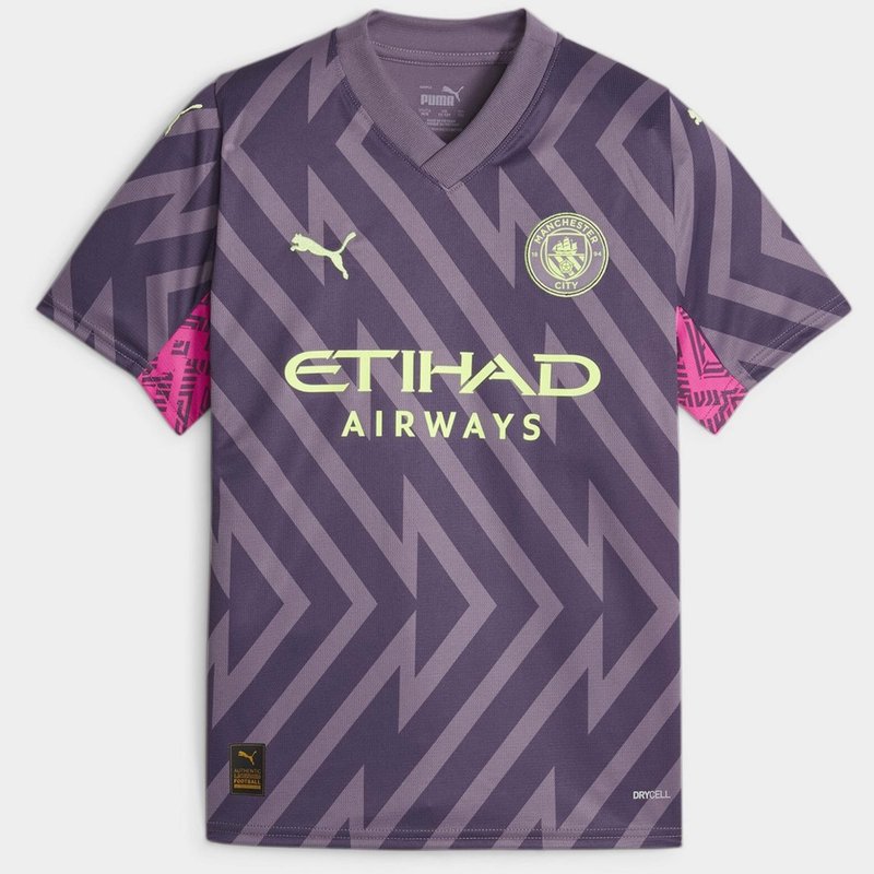 Puma Manchester City Goalkeeper Shirt 2023 2024 Juniors