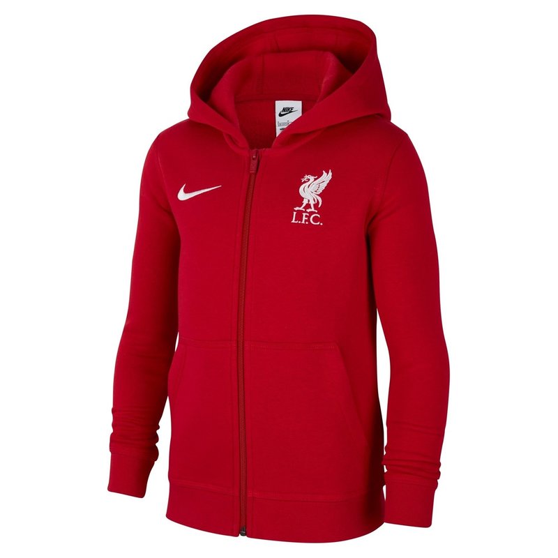 Nike FC Club Fleece Big Kids Full Zip Hoodie