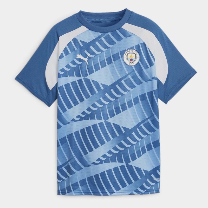 Puma Manchester City Pre Match Shirt 2023 2024 Juniors