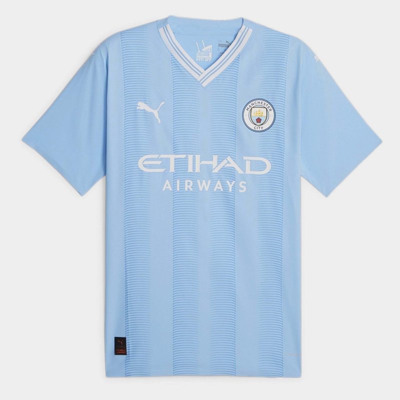 Puma Manchester City Authentic Home Shirt 2023 2024 Adults