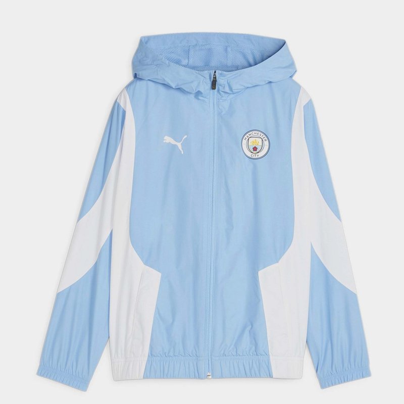 Puma Manchester City Anthem Jacket Juniors