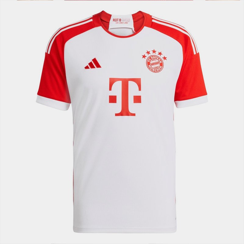 adidas Bayern Munich Home Shirt 2023 2024 Juniors