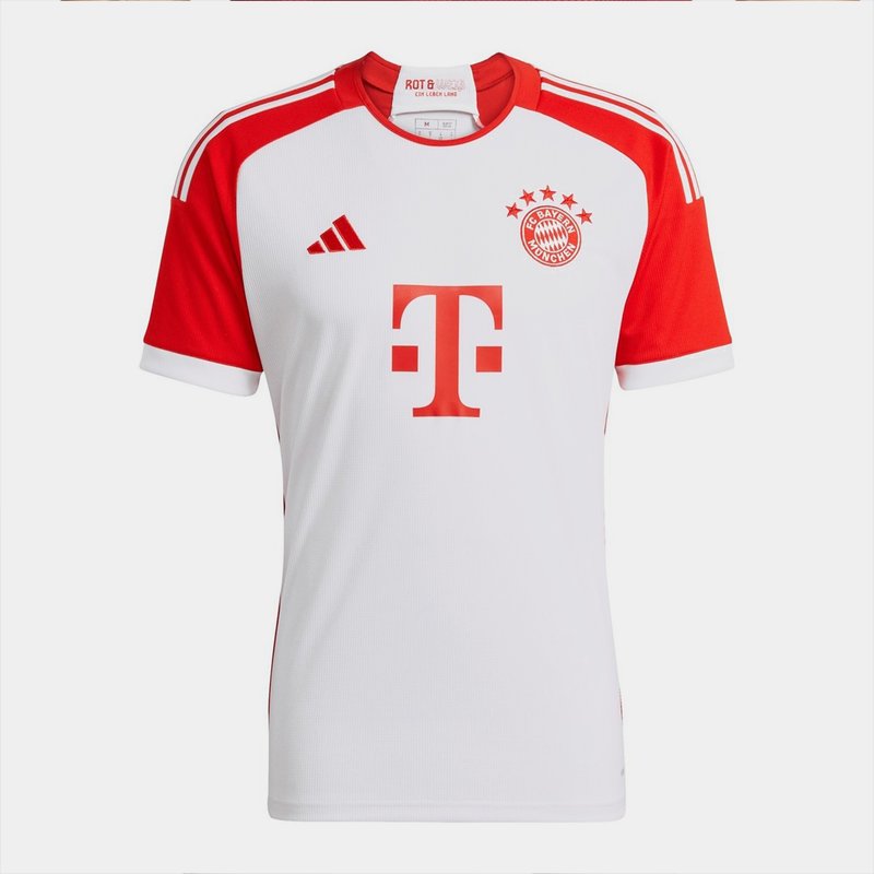 adidas Bayern Munich Home Shirt 2023 2024 Adults