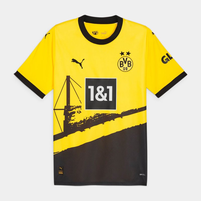 Puma Borussia Dortmund Home Shirt 2023 2024 Adults