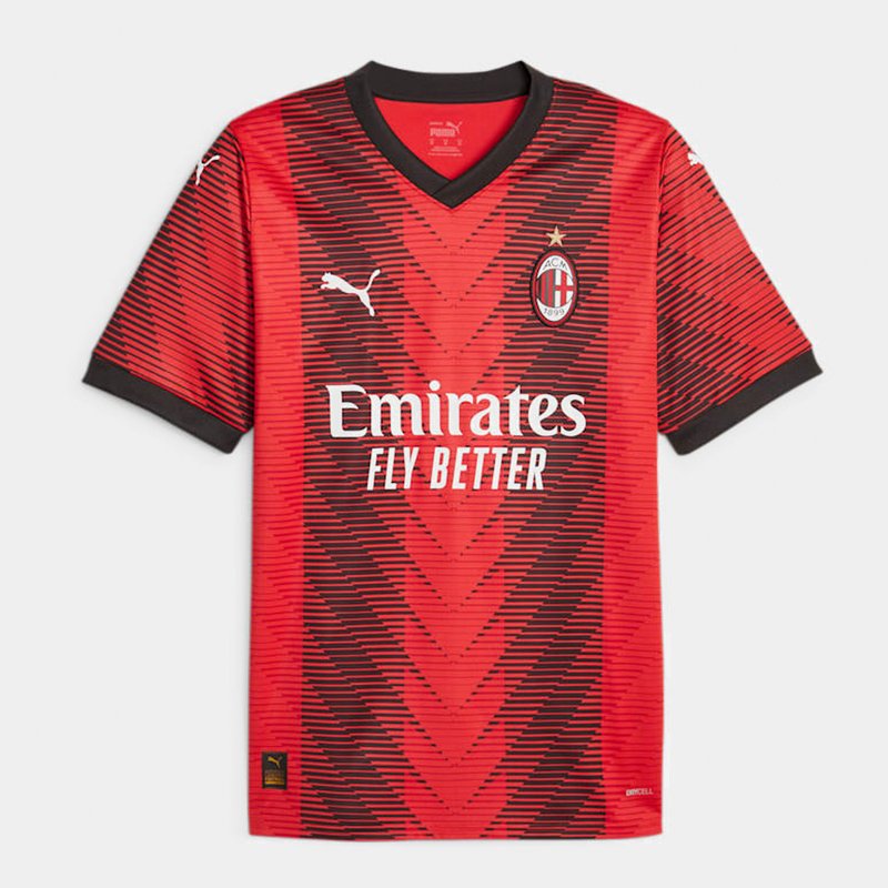 Puma AC Milan Home Shirt 2023 2024 Adults