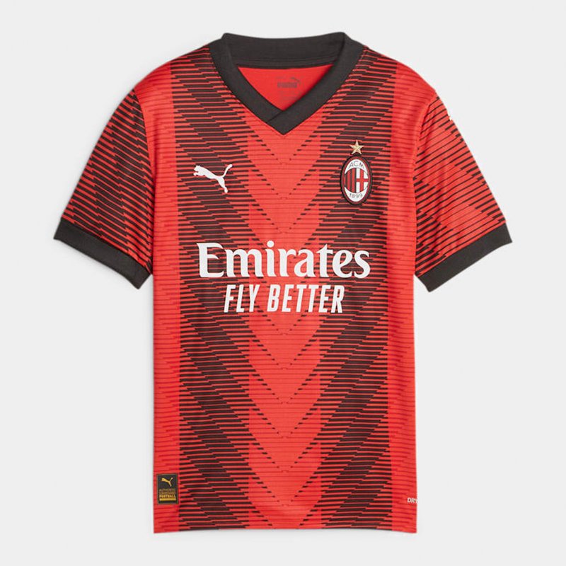 Puma AC Milan Home Shirt 2023 2024 Juniors