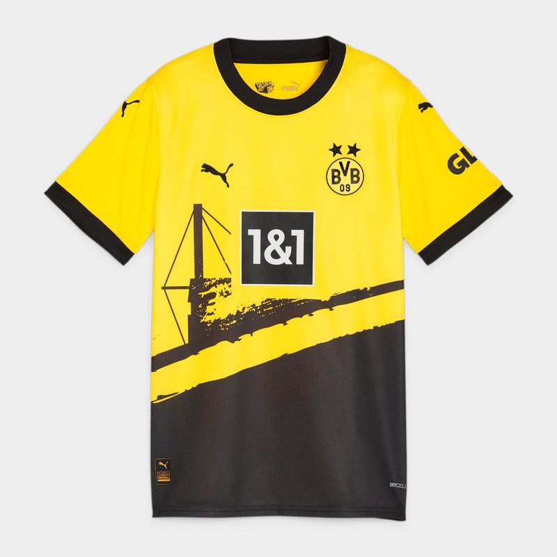 Puma Borussia Dortmund Home Jersey 2023 2024 Junior