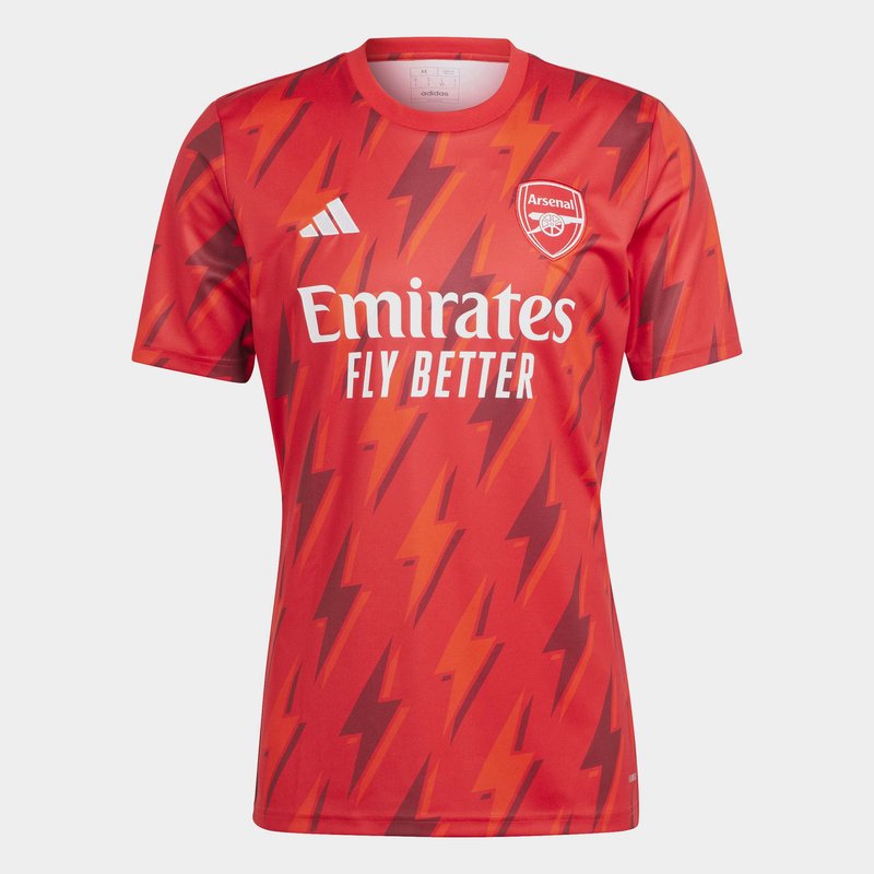 adidas Arsenal Pre Match Shirt 2023 2024 Adults