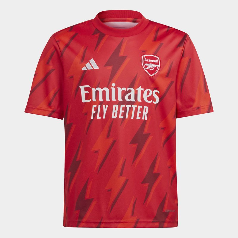 adidas Arsenal Pre Match Shirt 2023 2024 Juniors