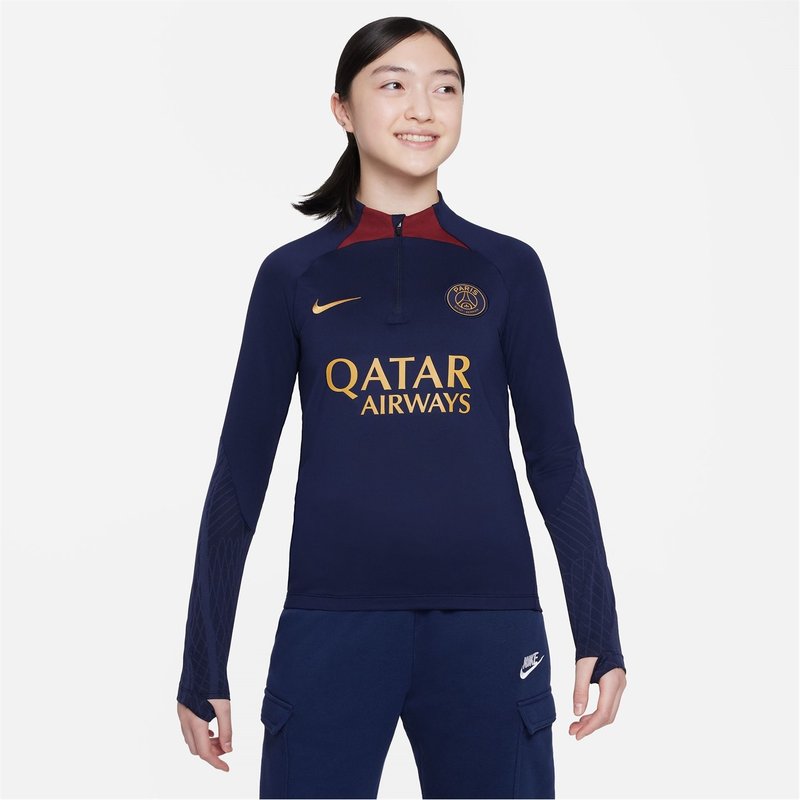 Nike Paris Saint Germain Drill Top 2023 2024 Juniors