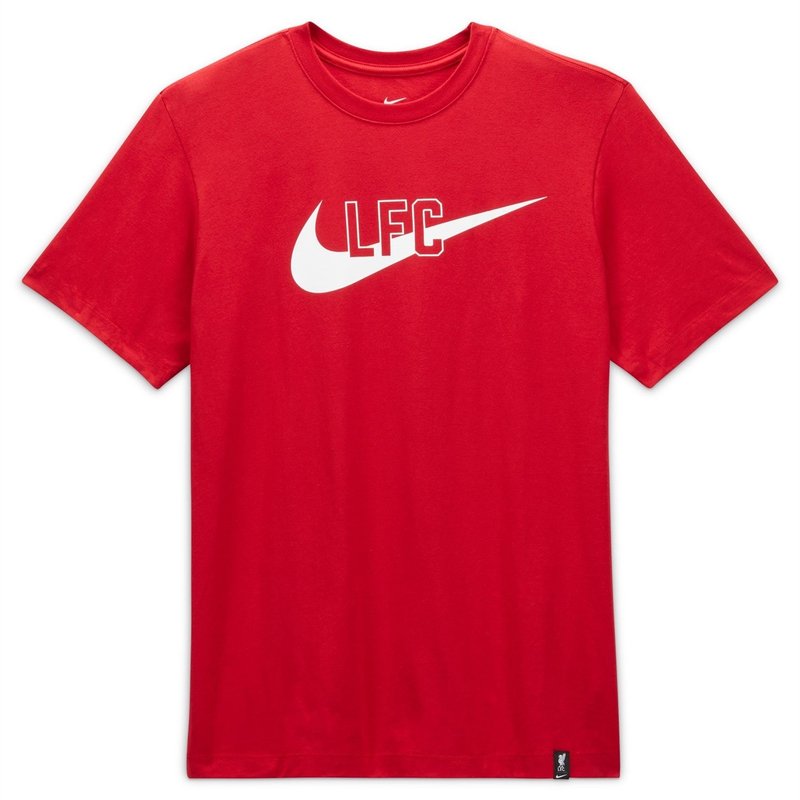 Nike Liverpool Swoosh T Shirt Adults