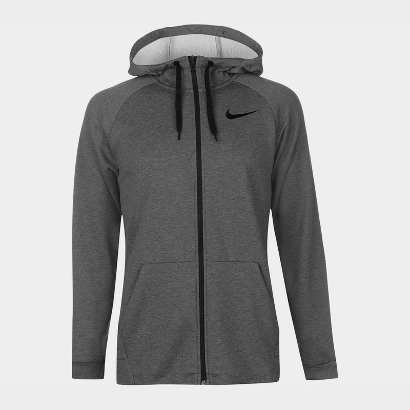 Nike Dri FIT Mens Full Zip Training Hoodie