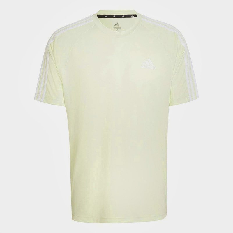 adidas Classic 3 Stripe Sereno T Shirt Mens