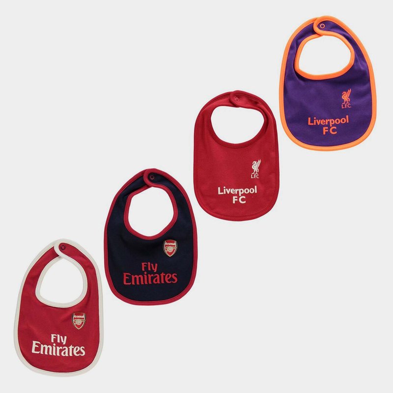 Football 2pk Bibs Babies