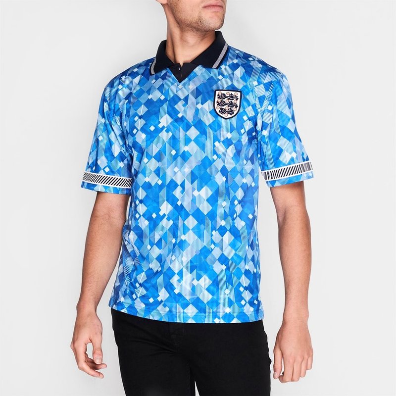 Score Draw England England 1990 Third Shirt Mens