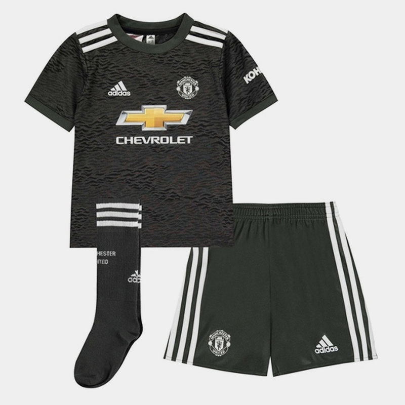 adidas Manchester United Away Mini Kit 20/21