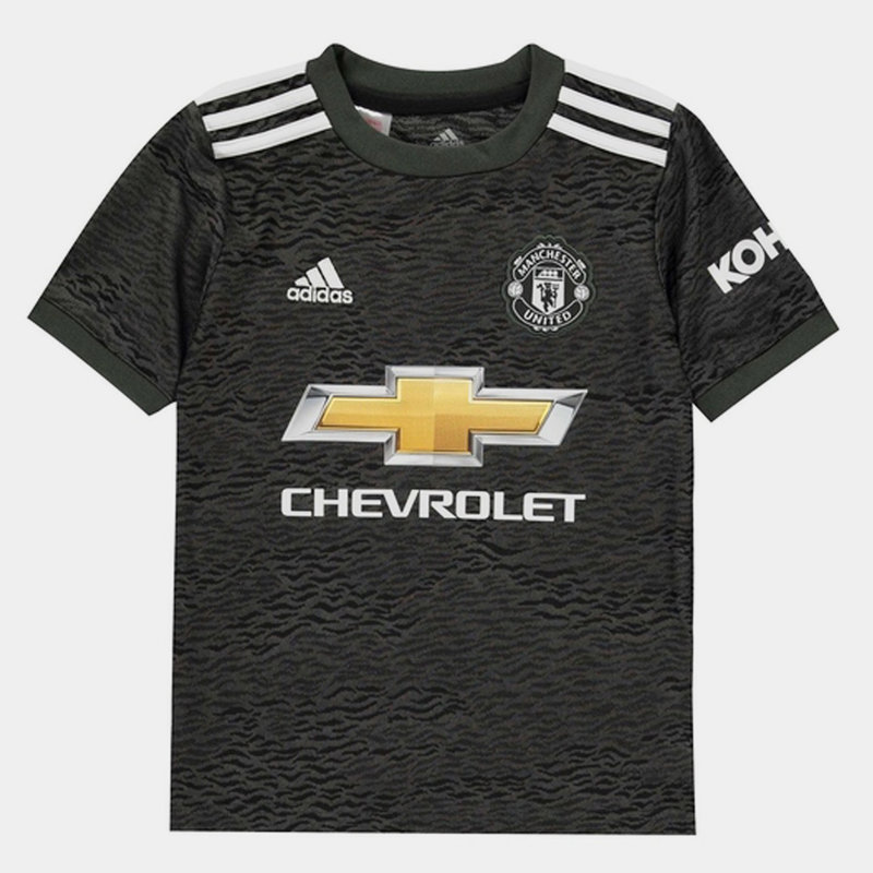 adidas Manchester United Away Shirt 2020 2021 Junior