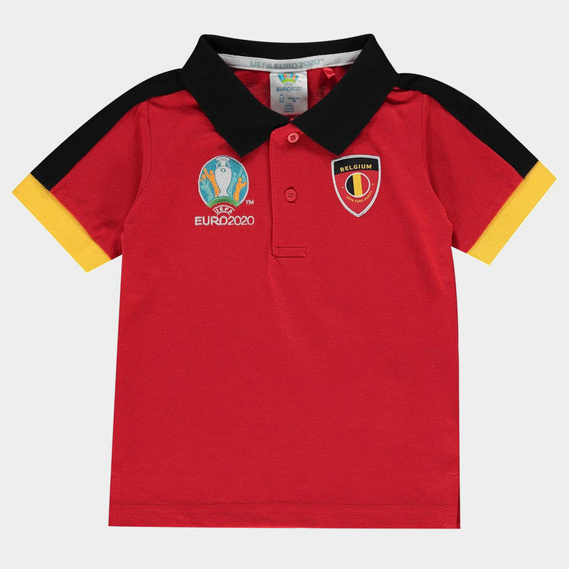 UEFA Euro 2020 Belgium Polo Shirt Infants