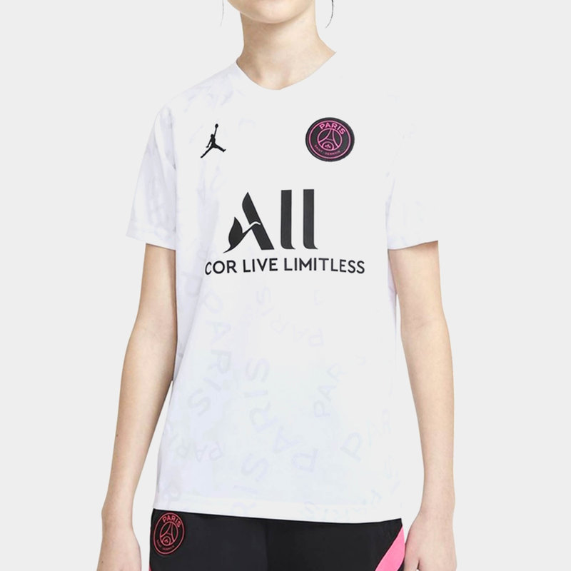 Nike Paris Saint Germain x Jordan Pre Match Shirt Junior