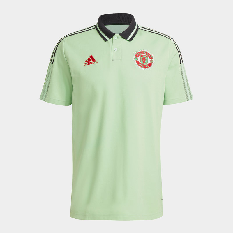 adidas Manchester United Polo Shirt Mens