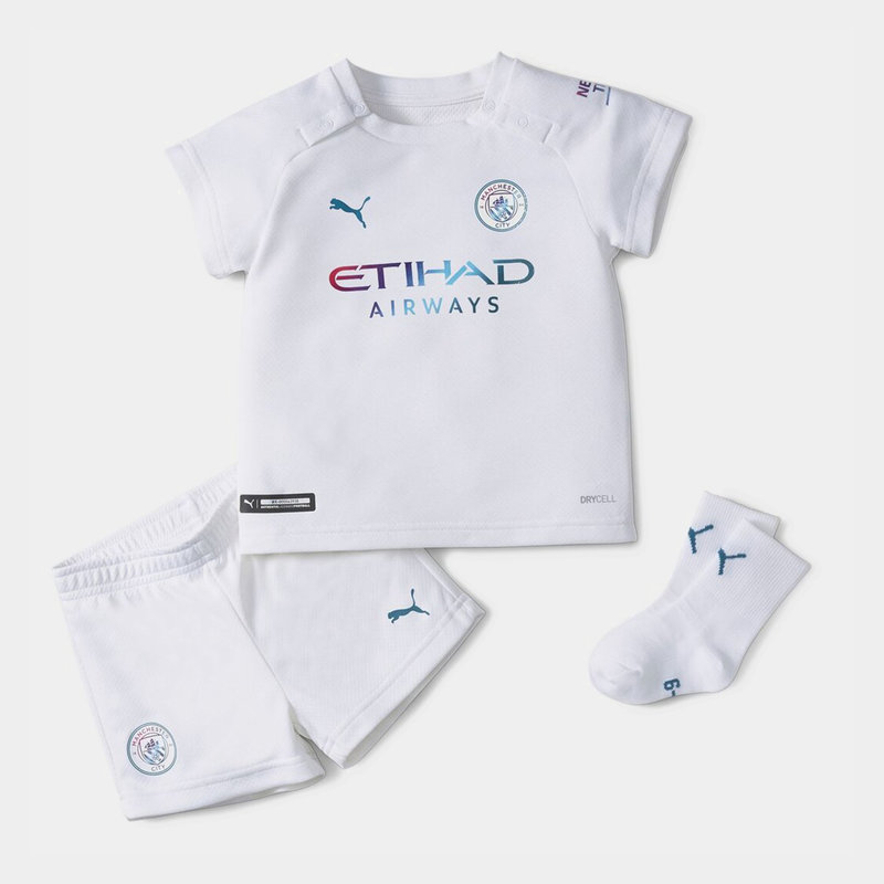 Puma Manchester City Away Baby Kit 2021 2022