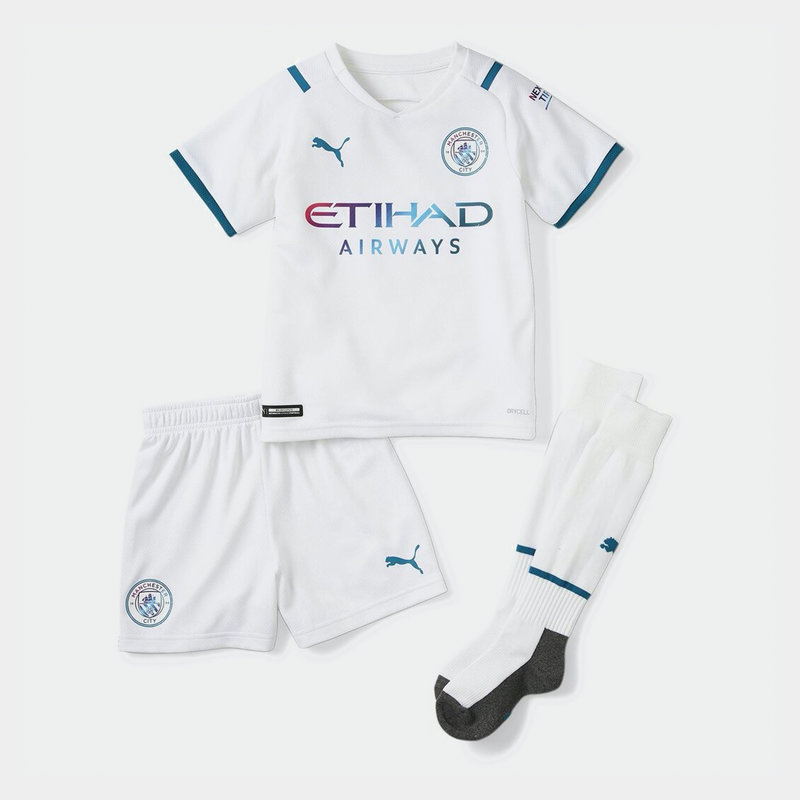 Puma Manchester City Away Mini Kit 2021 2022