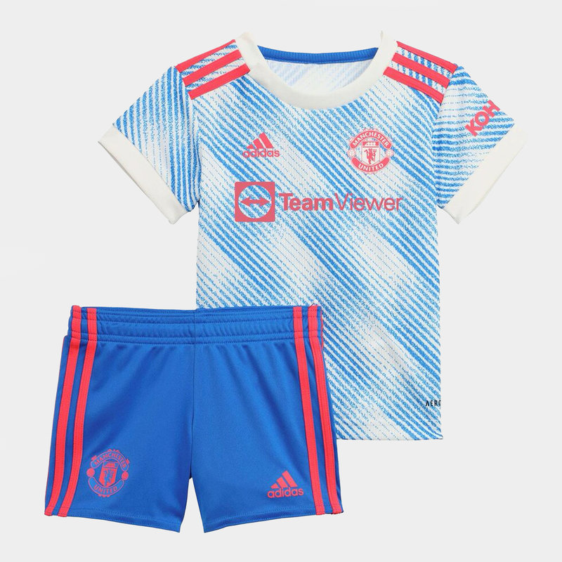 adidas Manchester United Away Baby Kit 2021 2022