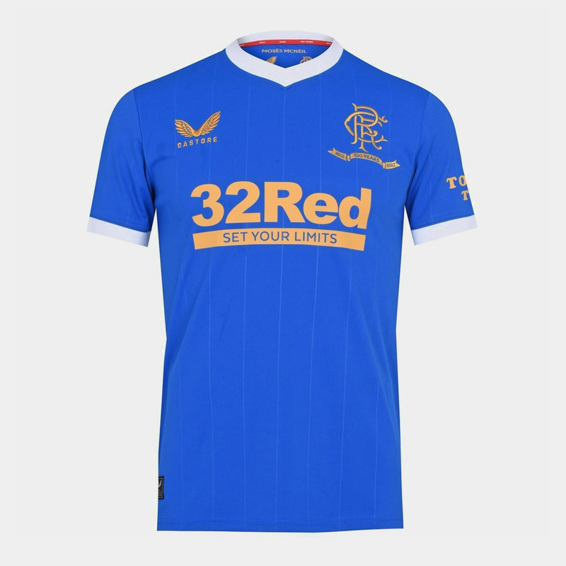 Castore Rangers Home Shirt 2021 2022