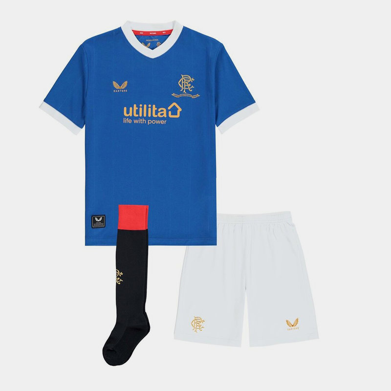 Castore Rangers Home Mini Kit 2021 2022