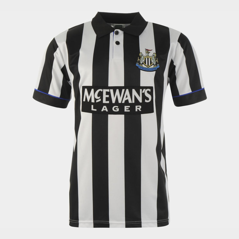 Score Draw Newcastle United 1996 Away Retro Mens Football Shirt 