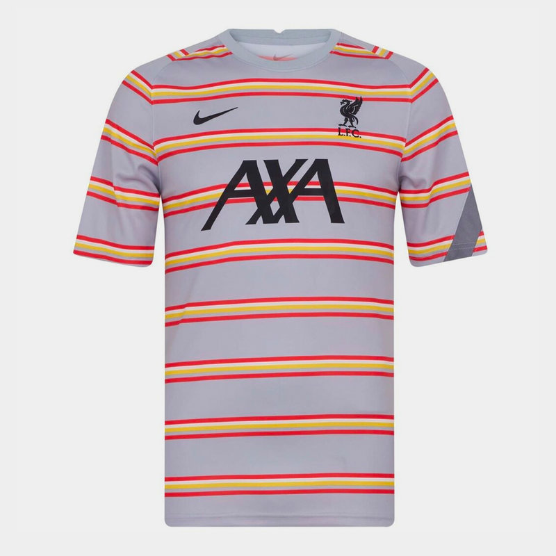 Nike Liverpool European Pre Match Shirt 2021 2022 Mens