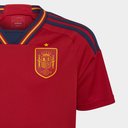 Spain Home Shirt 2022 2023 Juniors