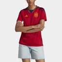 Spain Home Shirt 2022 2023 Womens
