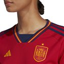 Spain Home Shirt 2022 2023 Womens
