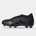 Predator Edge.3 Firm Ground Kids Football Boots