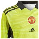 Manchester United Home Goalkeeper Shirt 2021 2022 Junior