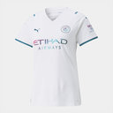 Manchester City Away Shirt 2021 2022 Ladies