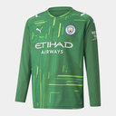 Manchester City Home Goalkeeper Shirt 2021 2022 Junior