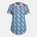 Manchester United Away Shirt 2021 2022 Ladies