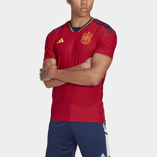 Spain Authentic Home Shirt 2022 2023 Adults