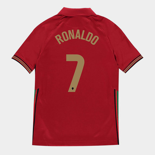 Portugal Cristiano Ronaldo Home Shirt 2020 Junior