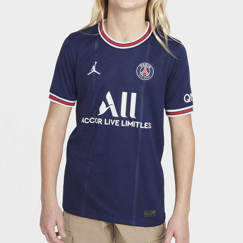 Paris Saint Germain x Jordan Home Shirt 2021 2022 Junior