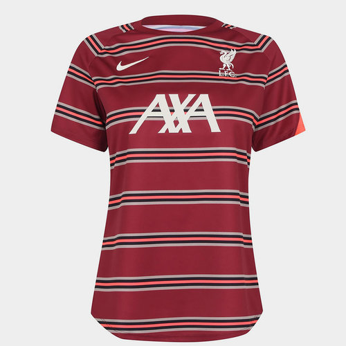 Liverpool Pre Match Shirt 2021 2022 Ladies