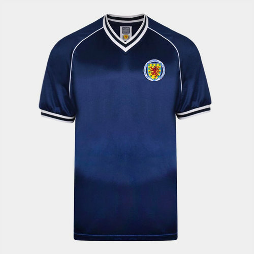 Draw Scotland 1982 Home Jersey