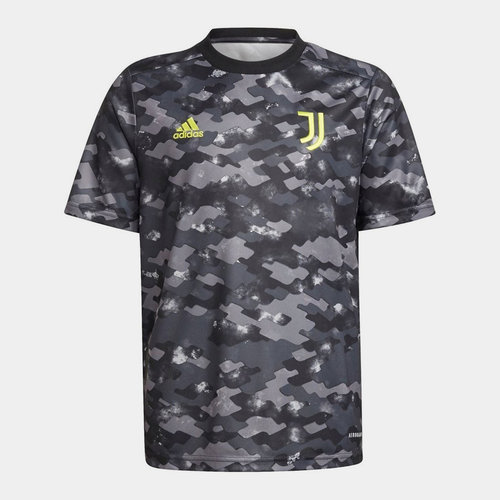 Kids Juventus Pre Match Shirt 2021 2022