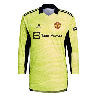 Manchester United Home Goalkeeper Shirt 2021 2022 Junior