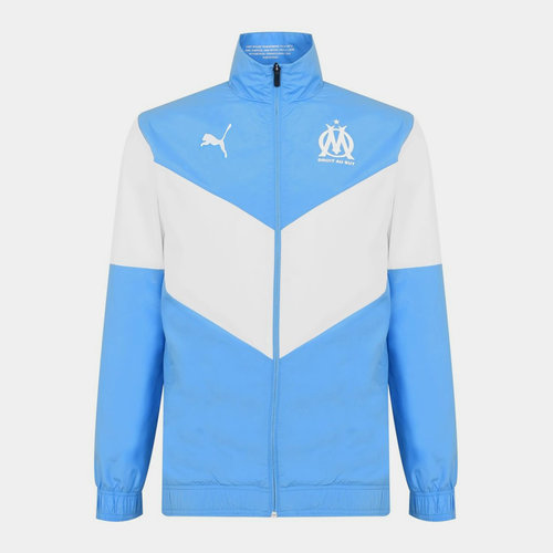 Marseille Pre Match Jacket 2021 2022 Mens