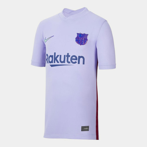 Barcelona Away Shirt 2021 2022 Junior